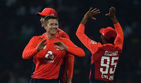 Joe Denly was Player of the Match in his first international game since 2010 as England beat Sri Lanka by 30 runs in a T20 clash on 28 October 2018 in Colombo. (Photo | ICC/ Twitter)