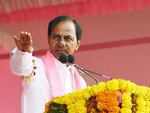 Telangana caretaker CM K Chandrasekhara Rao