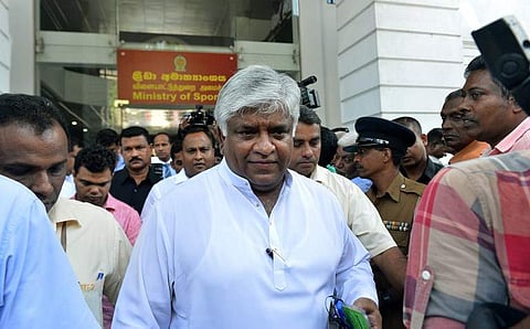 Sri Lanka's World Cup-winning skipper and politician Arjuna Ranatunga. (File Photo | AFP)