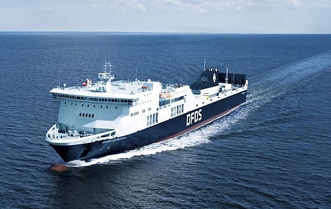 The ferry with 294 passengers on board was stranded in the Baltic Sea on Tuesday. (Photo | AP)