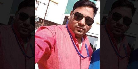 Doordarshan cameraman Achyutanand Sahu. (Photo | Facebook)