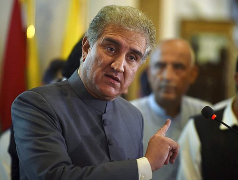 Pakistan's Foreign Minister Shah Mahmood Qureshi. (Photo | AP)