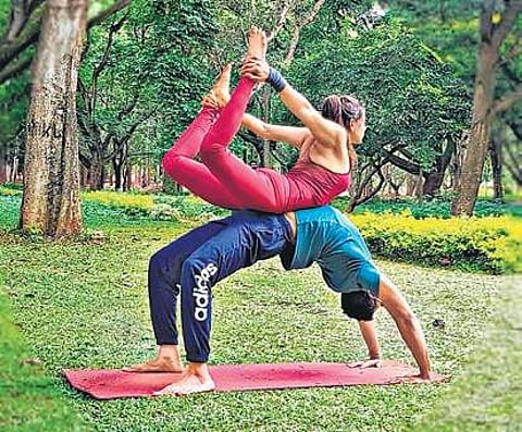 Pose, stretch and fly