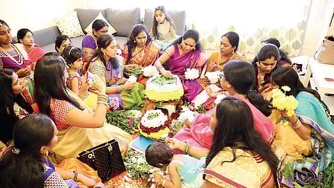Bathukamma festival celebration image used for representational purposes only.
