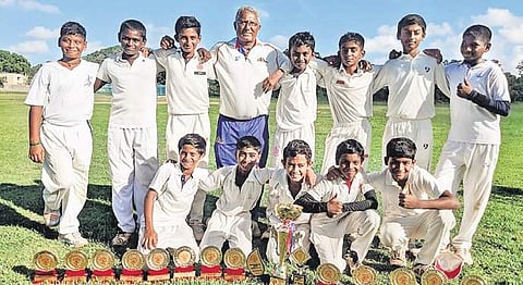 St Bede’s AIHSS after winning the SMCA Independence Day Cup U-12 tournament