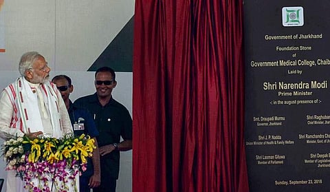 PM Narendra Modi launches Ayushman Bharat. (File | PTI)