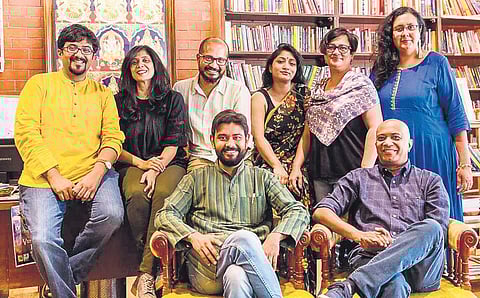 The organising team of the Bengaluru Poetry Festival 2018
