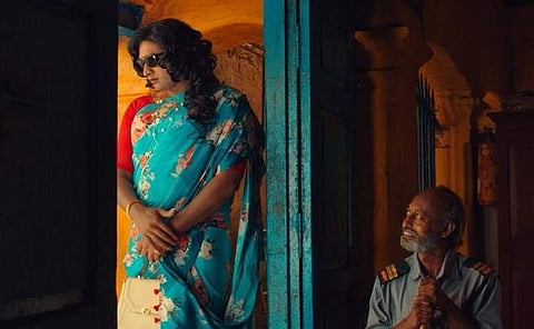 Vijay Sethupathi as 'Super Deluxe Shilpa' (Photo | Twitter)