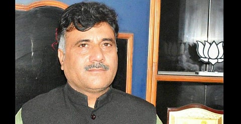 Jammu and Kashmir BJP state secretary Anil Parihar. (Photo | Facebook)