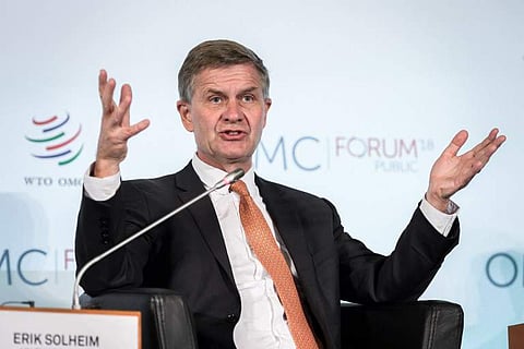 United Nations Under-Secretary-General for environment Erik Solheim. (Photo | AFP)