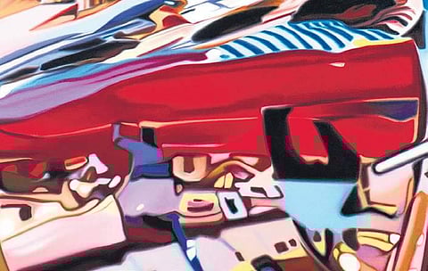 Saju Kunhan’s artwork