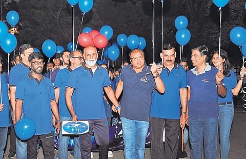 Over 400 people took part in the event