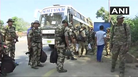 Voting will be held on Monday in 18 seats spread over eight Naxal-affected districts in the state. (Photo| ANI)