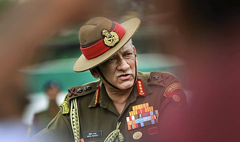 Army chief Bipin Rawat (Photo| PTI)
