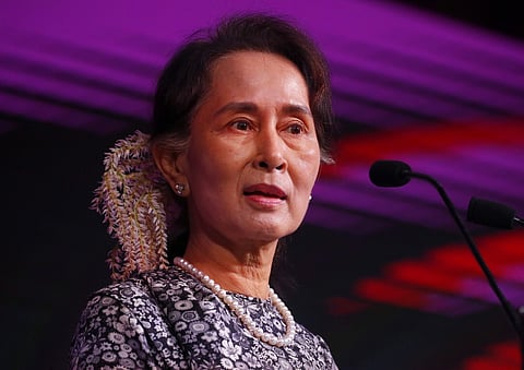 Myanmar's leader Aung San Suu Kyi (Photo | AP)