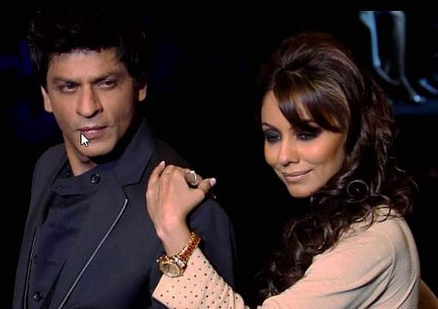 Bollywood actor Shah Rukh Khan and his wife Gauri Khan (File | PTI)