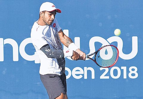 Sumit Nagal had won the Bengaluru Open last year | Vinod Kumar T