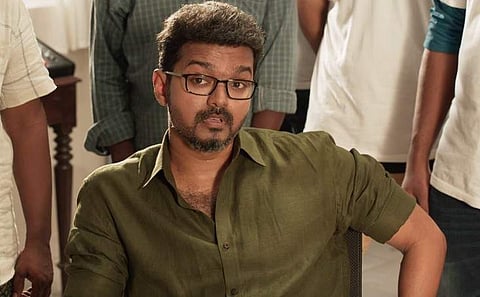 Vijay in 'Sarkar'. (Photo | YouTube Screengrab)