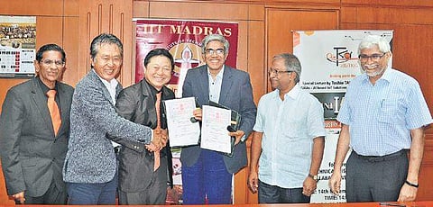 IIT-M signed the MoU with alfaTKG Co. and OKABE Manufacturing Co.