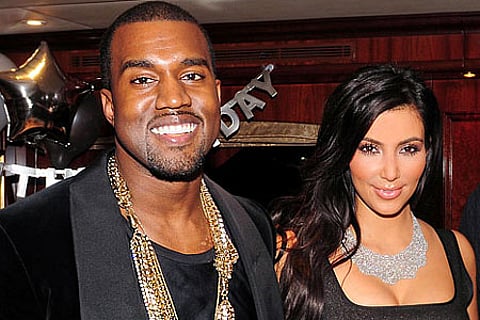 Kanye West and Kim Kardashian. (Photo | AP)