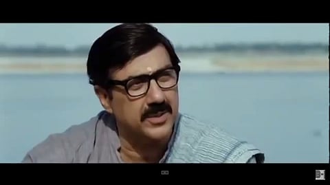 Sunny Deol in a a still from the movie 'Mohalla Assi'. (Photo: YouTube grab)