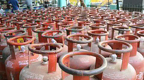 Image of LPG cylinders used for representational purpose only.