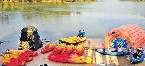 Shirur lake near Jog Falls in Shivamogga district | Express