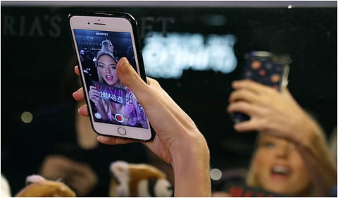 True, the anxieties these days seem particularly acute — as, of course, they always have. Smartphones have a highly customized, 24/7 presence in our lives that feeds parental fears of antisocial behavior and stranger danger. IN PIC: American model Martha