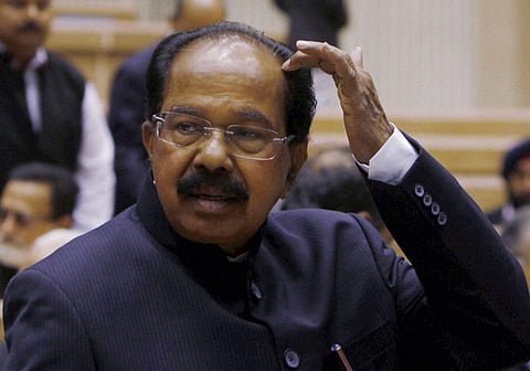 Former Union Minister Veerappa Moily (File | PTI)