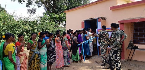 In the first phase, voting was held in 18 of the 90 Assembly seats in Chhattisgarh. (File Photo|PTI)