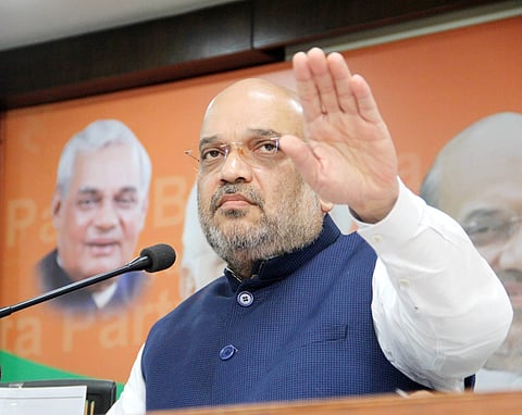 BJP National President Amit Shah. (Photo | S Senbagapandiyan/ EPS)