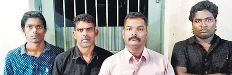 The quotation gang arrested by Eloor police