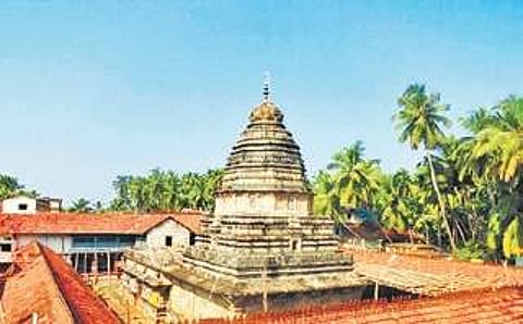 The Mahabaleshwara temple in Gokarna of Uttara Kannada district