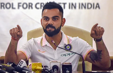 India skipper Virat Kohli . (File Photo| PTI)