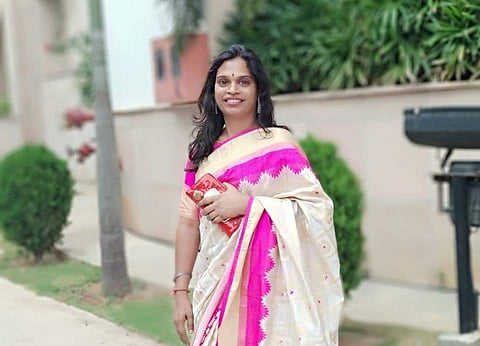 Transgender activist Chandramukhi Muvvala will contest from Goshamahal constituency (Facebook photo)