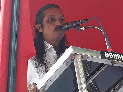 CPI national control commission chairman Panniyan Raveendran (Facebook photo)