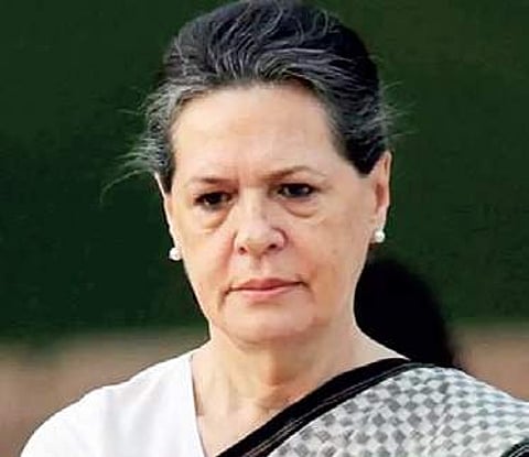 Sonia Gandhi.