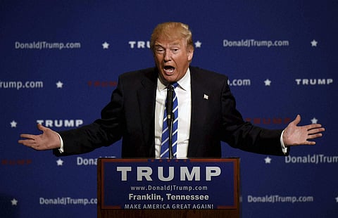 The study cites a case in which a single account mentioned @realDonaldTrump in 19 separate messages about millions of illegal immigrants casting votes in the presidential election. (File Photo | PTI)