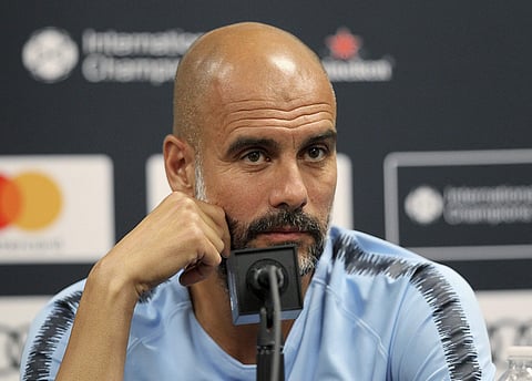 Manchester City manager Pep Guardiola. | (File | AP)