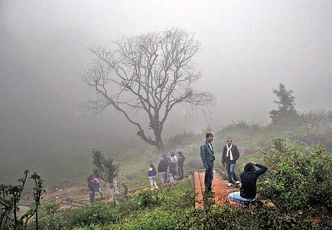 Tourists throng agency areas to experience the best of winter