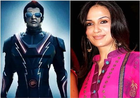 Rajinikanth and his daughter Soundarya (Photo | Agencies)