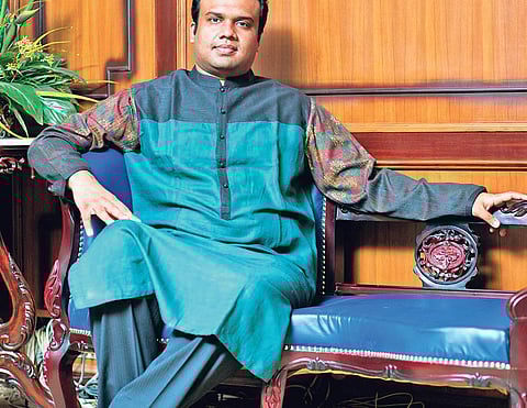 Sailesh Singhania works with about 700 handloom weavers, and supports 22 clusters