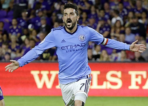 David Villa spent four seasons with New York City FC as its first captain (File photo | AP)