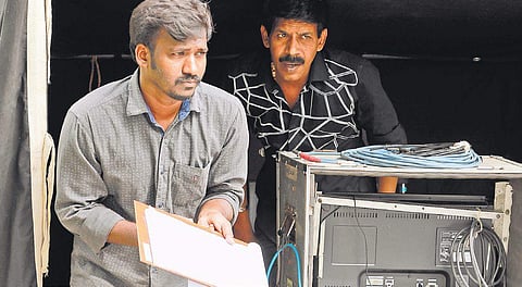 Mantra Veerapandian with Director Bala