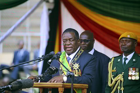Zimbabwean President Emmerson Mnangagwa (File | AP)