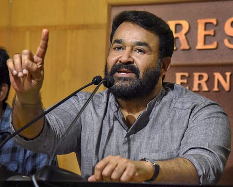 Malayalam actor and AMMA chairman Mohanlal (File | PTI)