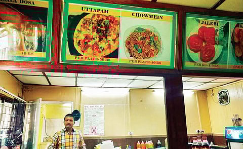 Dantak Canteen at Thimpu;