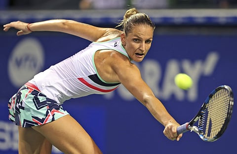 WTA world number eight Karolina Pliskova of Czech Republic (File| AP)