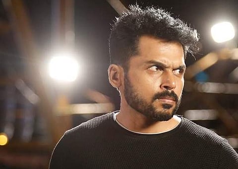 Karthi in and as 'Dev' (Photo | Facebook)