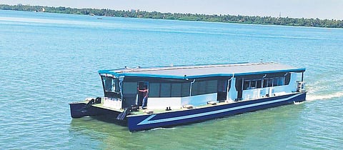 The state’s first partially air conditioned Vaikom-Ernakulam- Fort Kochi ferry service inaugurated on Sunday | Express